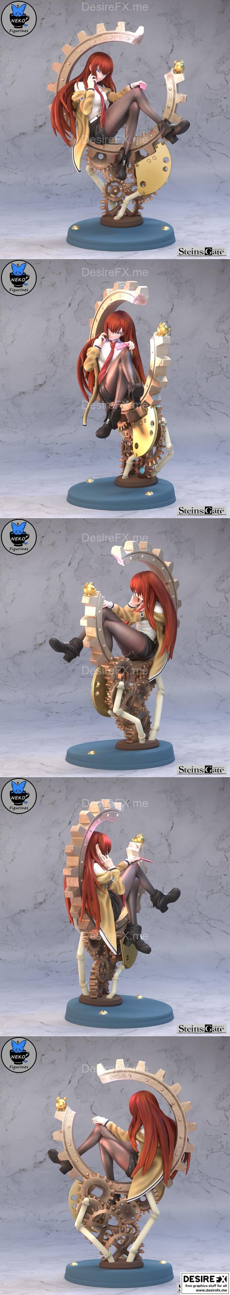 《进击的巨人》库洛伊萨斯3D打印模型|Makise Kurisu (Steins Gate) – Neko Figurines – 3D Print Model STL