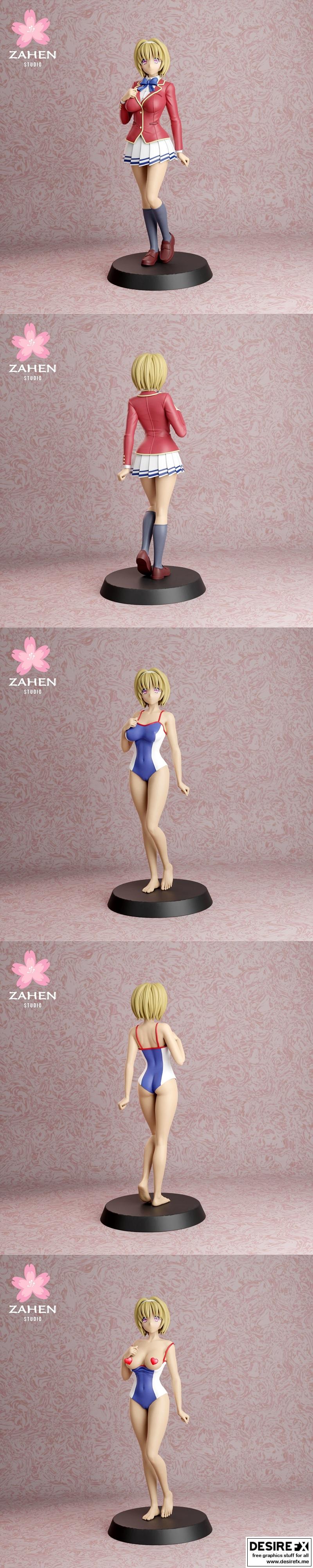 Kikyo（精英的教室）3D打印模型|Kikyo (Classroom of the Elite) – Zahen Studio – 3D Print Model STL