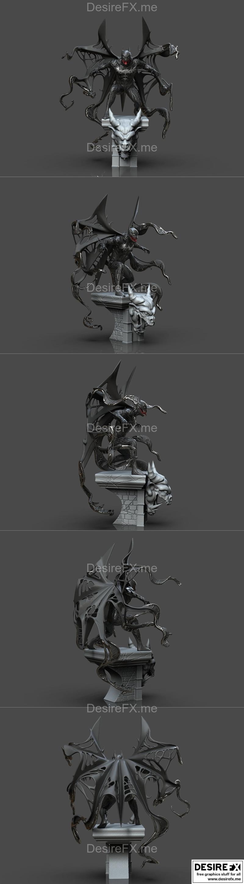 蝙蝠侠 Venom 3D打印模型|Batman Venom – 3D Print Model STL