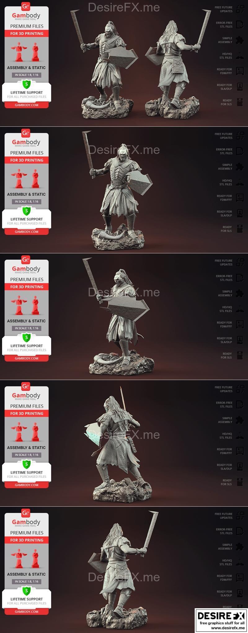 Gambody - Lurtz - 3D打印模型|Gambody – Lurtz – 3D Print Model STL