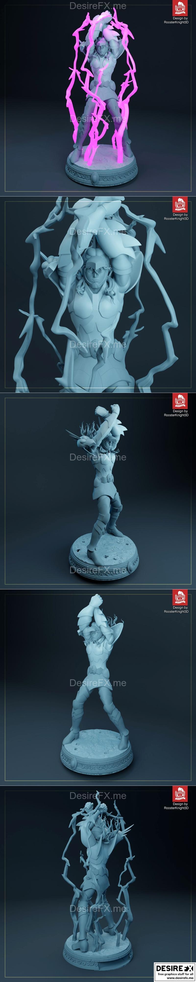 赛弗里德 3D打印模型 STL|Siegfried – 3D Print Model STL
