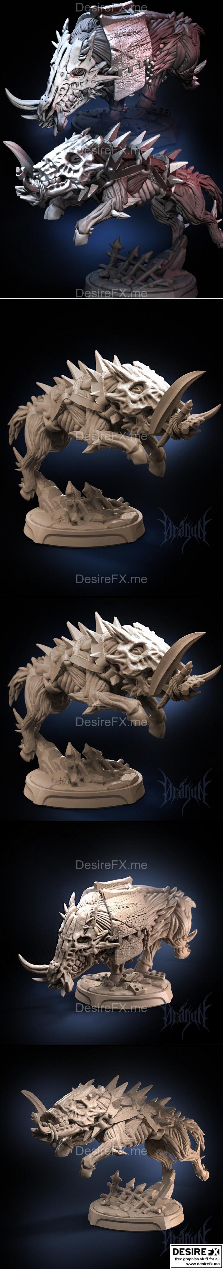 Dragun Studios - 战猪 - 3D打印模型|Dragun Studios – Warthogs – 3D Print Model STL