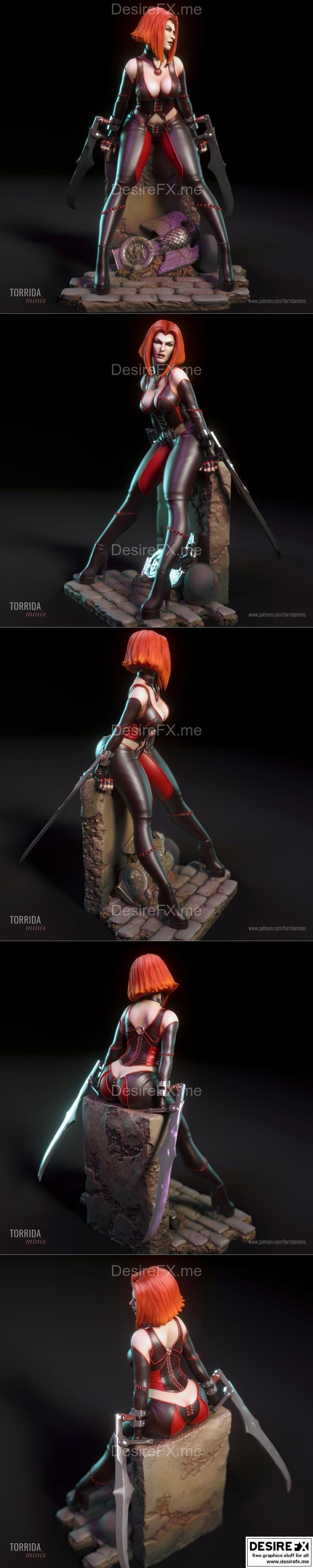 Rayne 3D打印迷你模型|Rayne – Torrida Minis – 3D Print Model STL