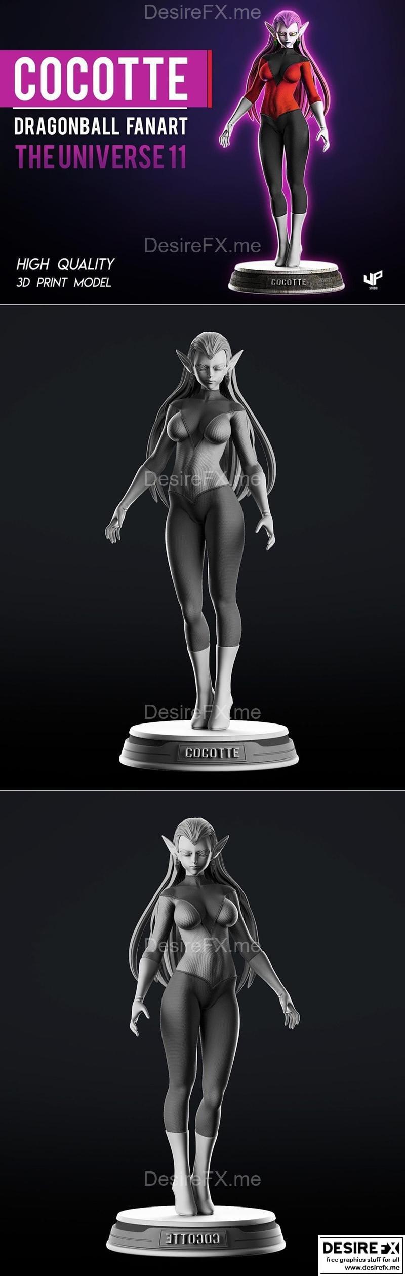 Cocotte 金刚狼 3D打印模型|Cocotte Dragon Ball – 3D Print Model STL