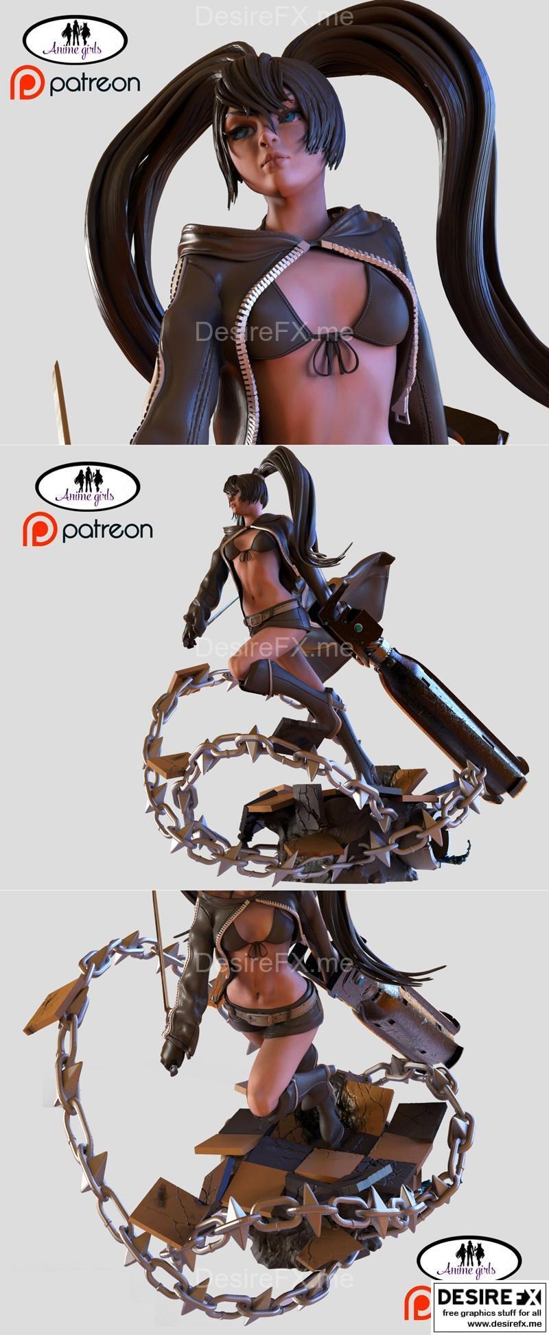 Mato Kuroi 3D打印模型|Mato Kuroi – 3D Print Model STL