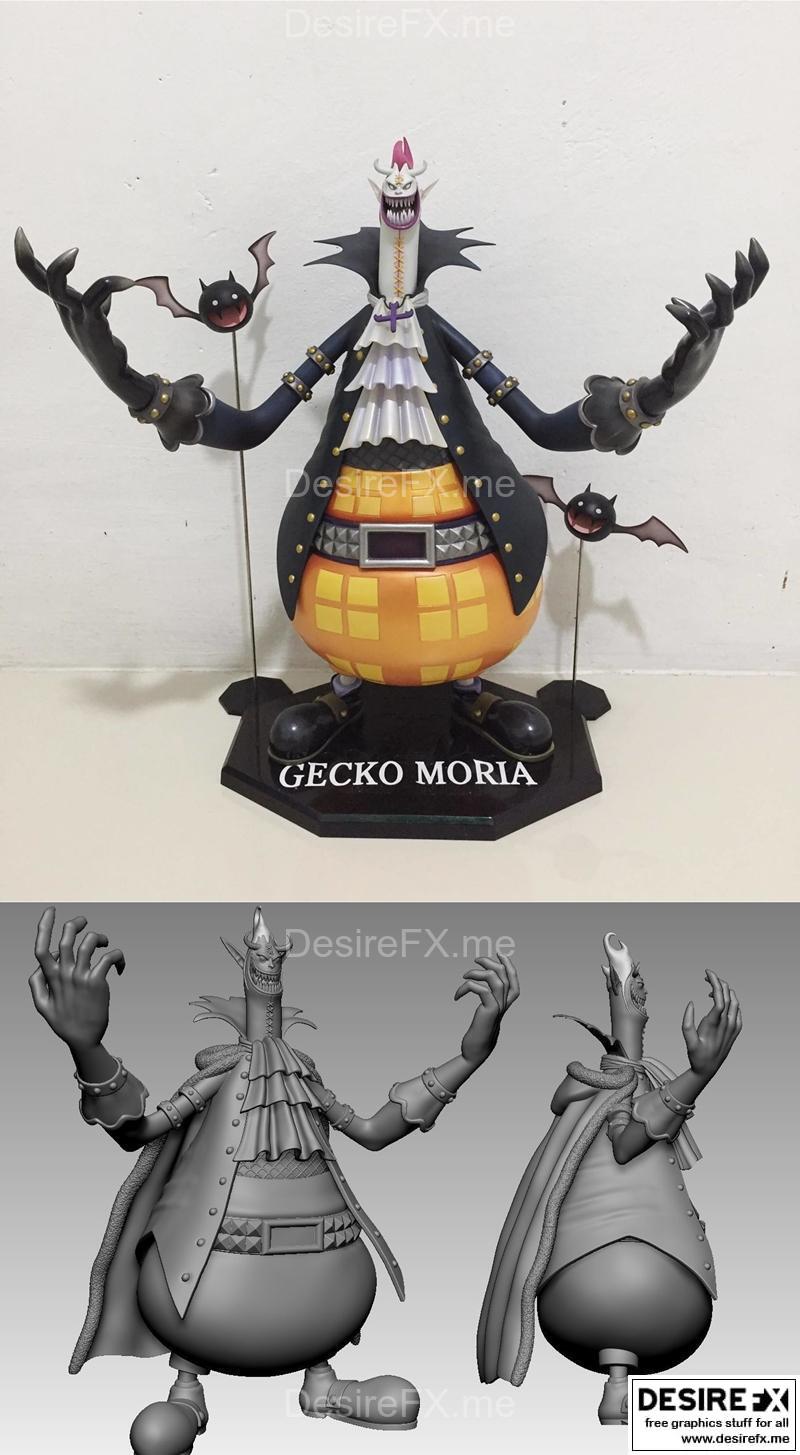 Gekko Moria 3D打印模型|Gekko Moria – 3D Print Model STL