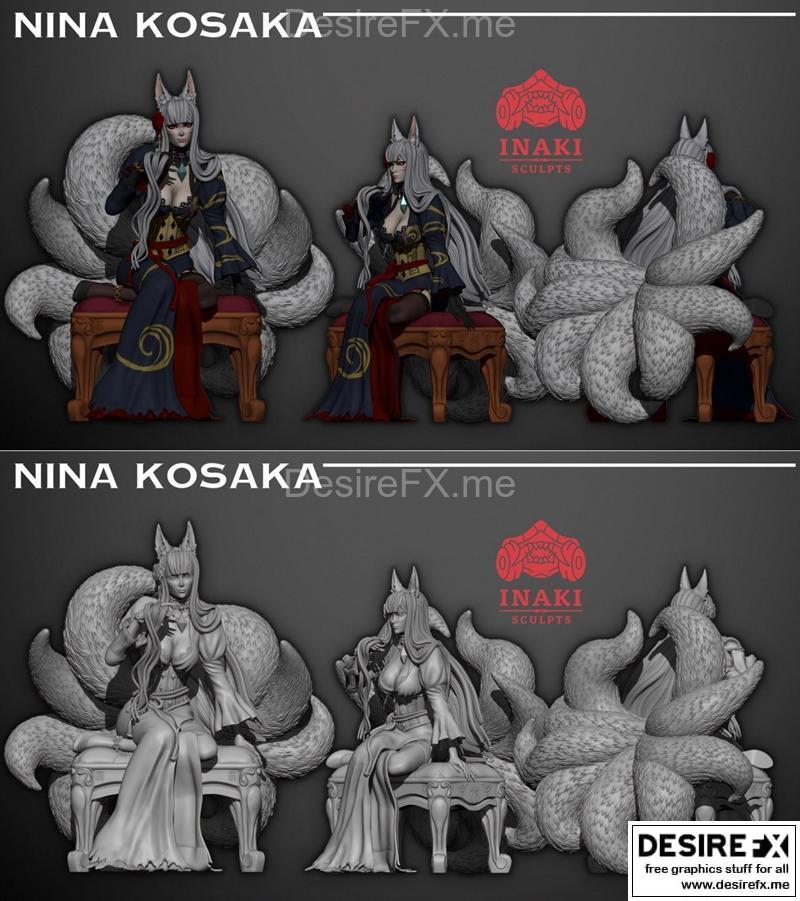 Nina Kosaka 3D打印模型 STL|Nina Kosaka – 3D Print Model STL