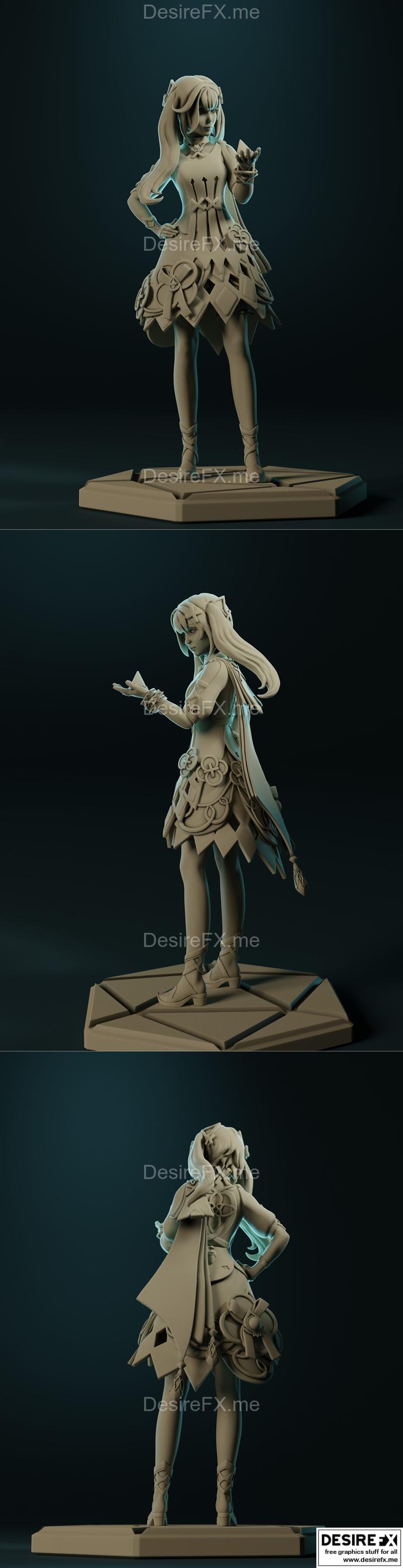原神 Faruzan 3D打印模型|Faruzan Genshin Impact – 3D Print Model STL