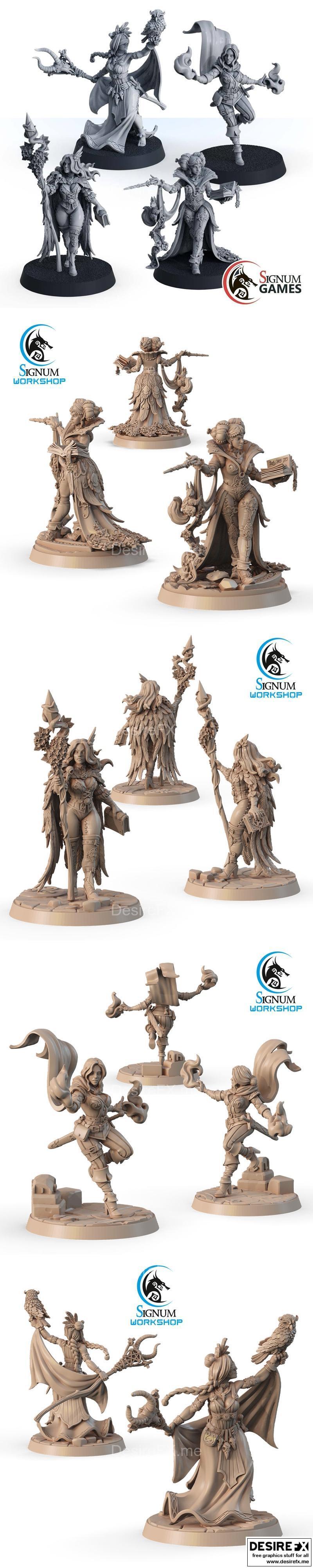 Signum工坊-传奇系列-3D打印模型|Signum Workshop – Legends of Signum – 3D Print Model STL