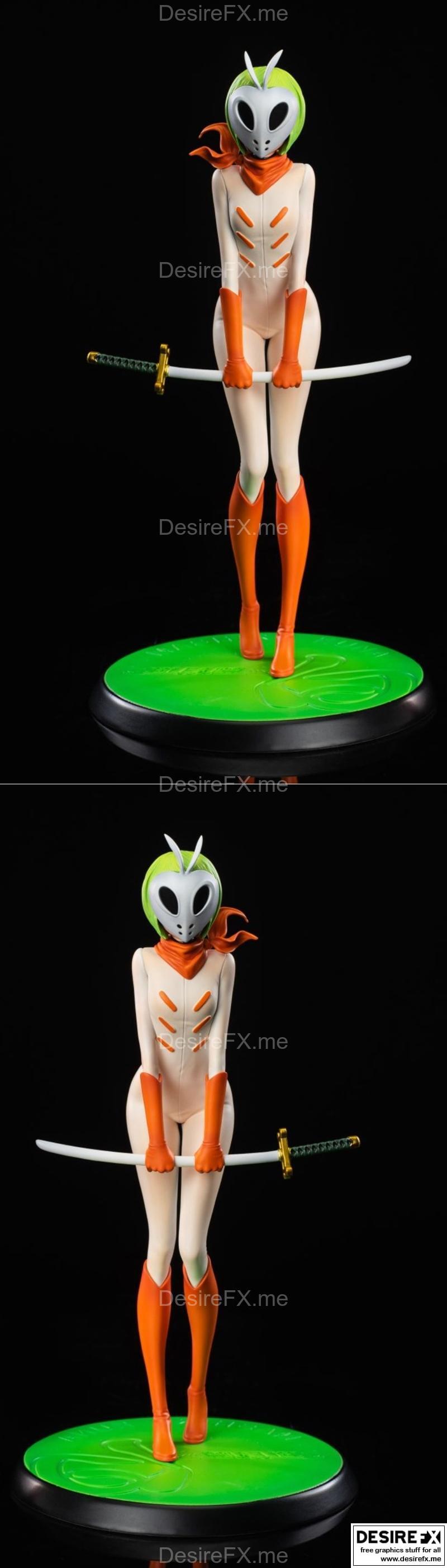 BLEACH 马什罗 3D打印模型|Bleach Mashiro – 3D Print Model STL