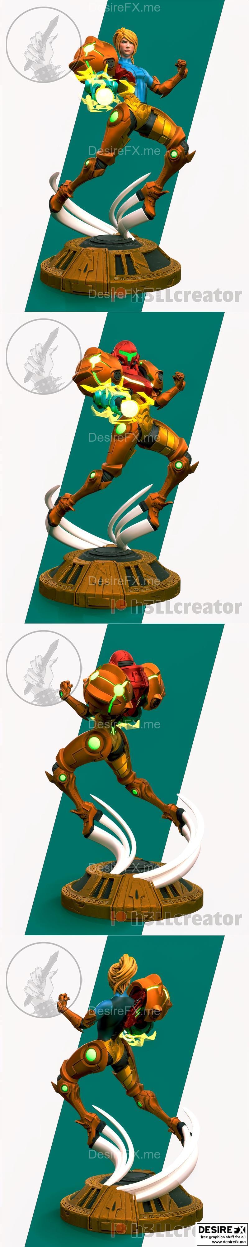 萨姆斯 - 3D打印模型|Samus – 3D Print Model STL