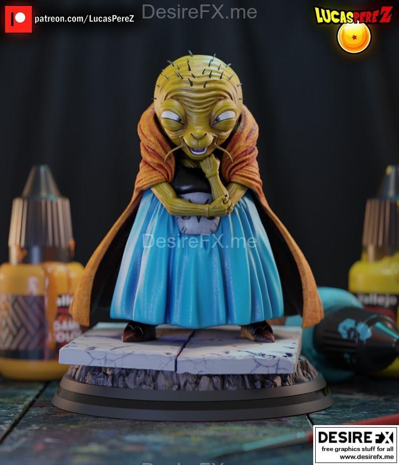 Babidi 3D打印模型|Babidi – 3D Print Model STL