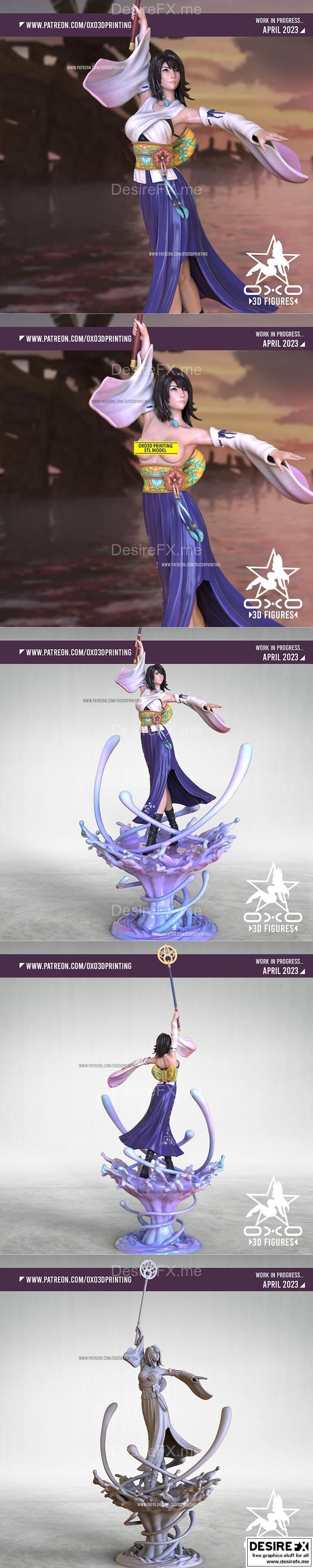 OXO3D - Yuna - 3D打印模型|OXO3D – Yuna – 3D Print Model STL