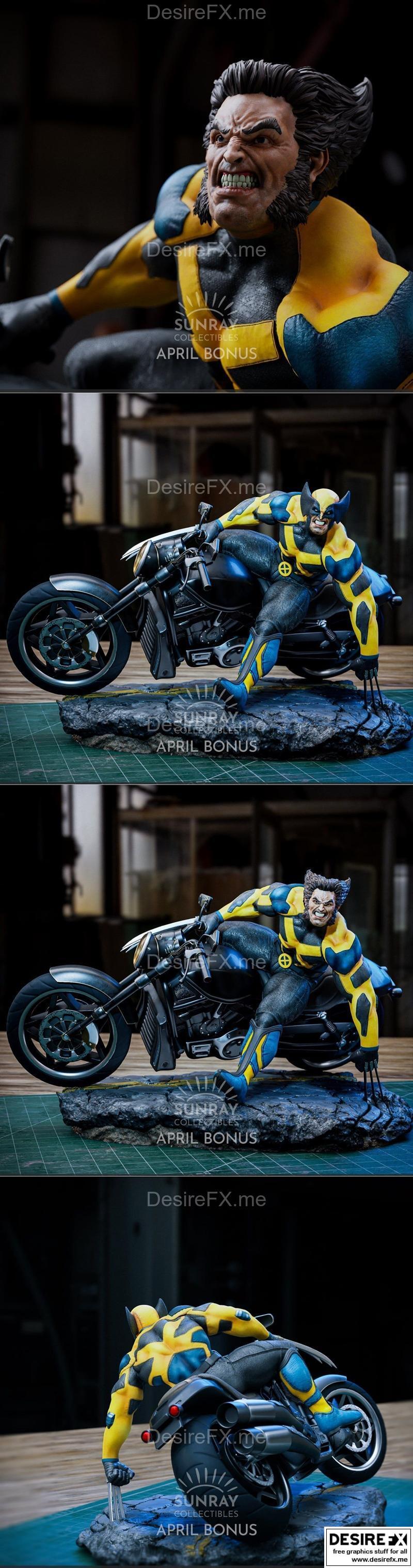 洛基 3D打印模型|Wolverine – 3D Print Model STL