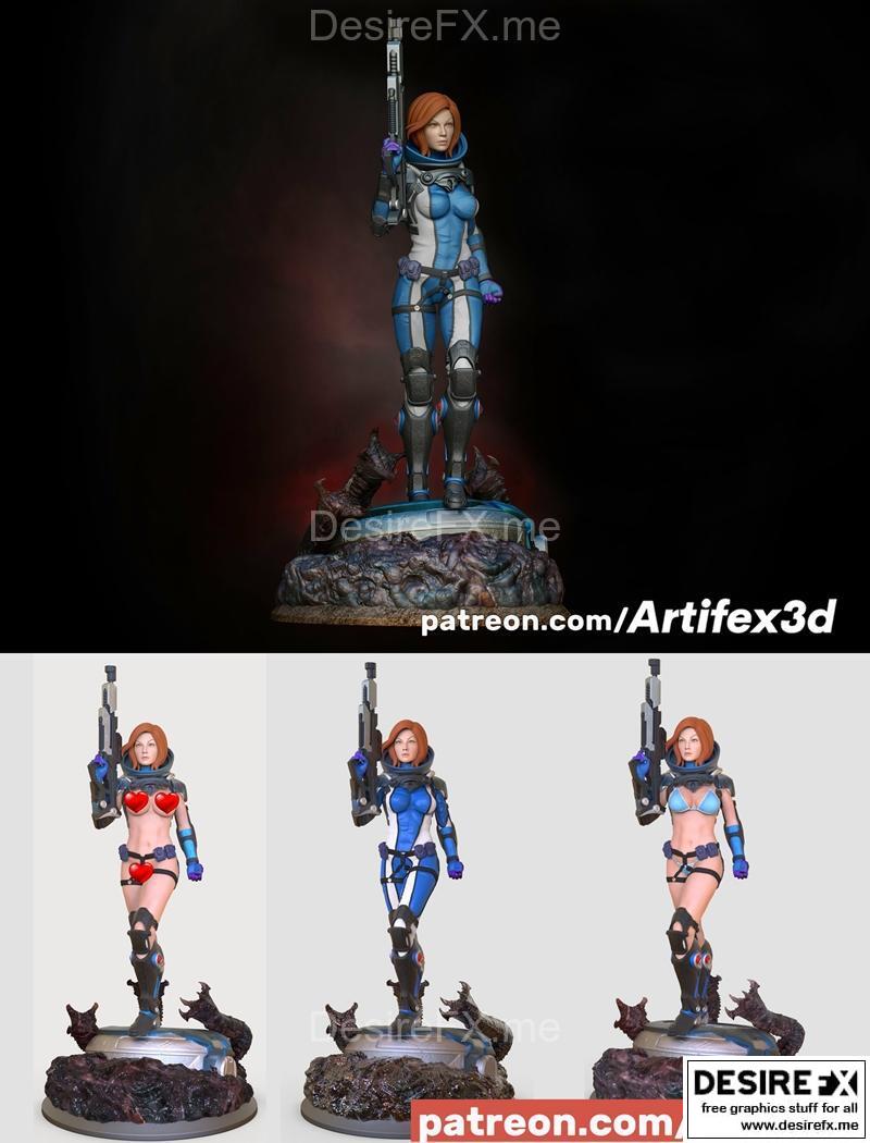 银河先锋 - 3D打印模型|Galactic Ranger – 3D Print Model STL