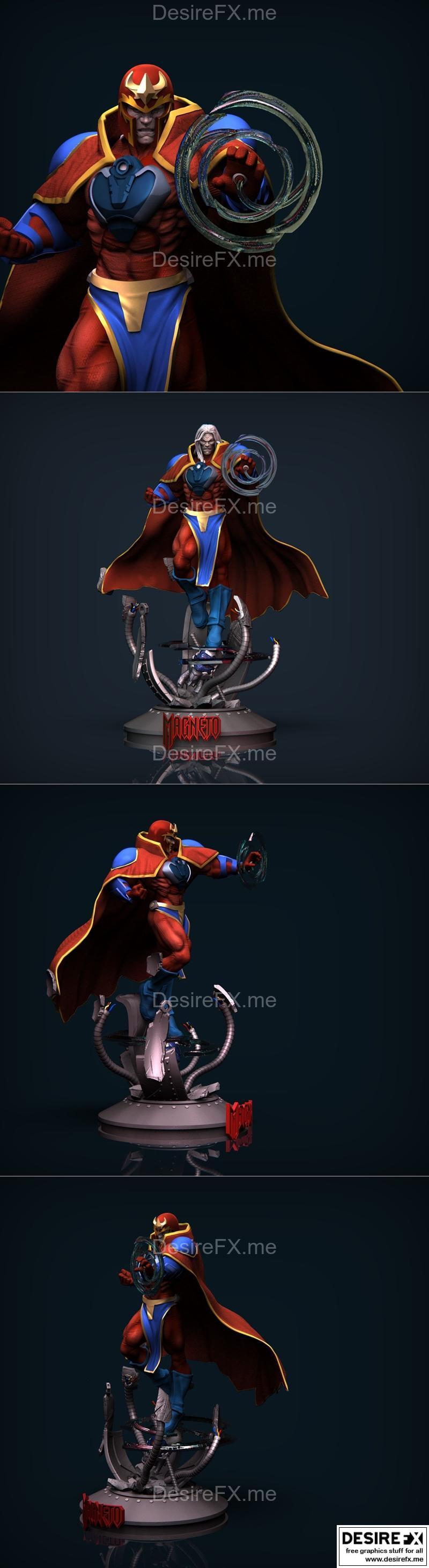 磁力者 - 3D打印模型|Magneto – 3D Print Model STL