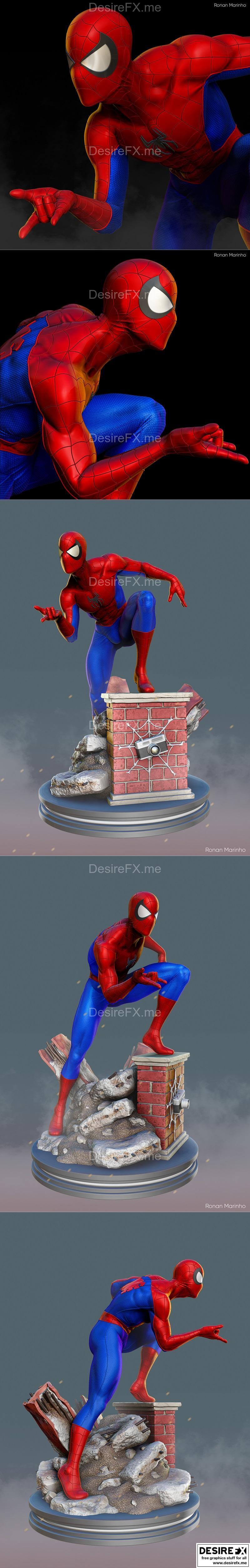 蜘蛛侠 3D打印模型|Spider-Man – Ronan Marinho – 3D Print Model STL