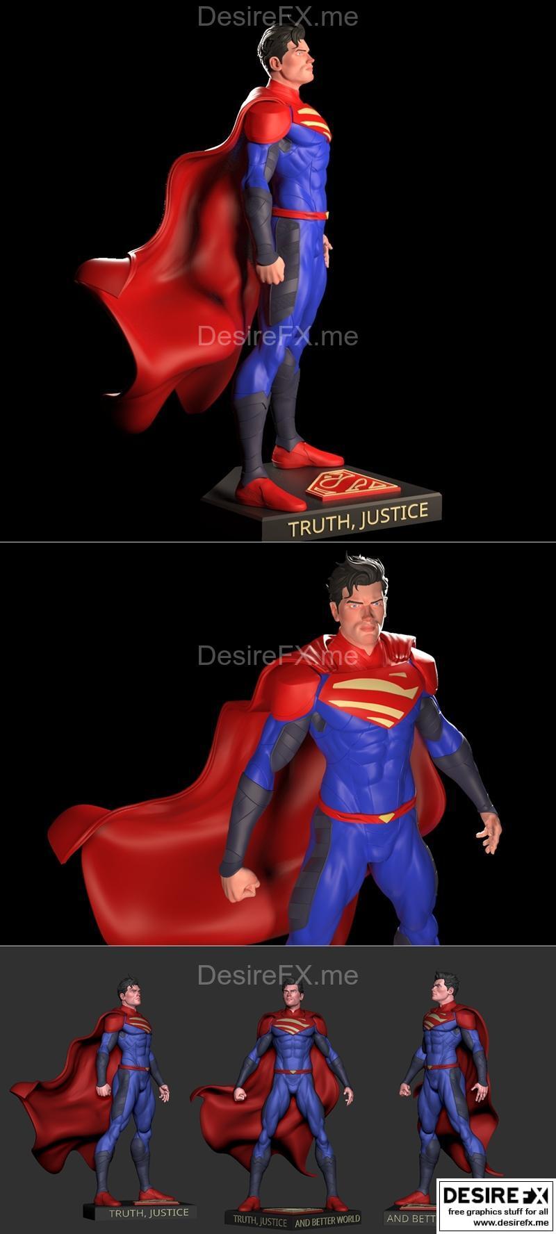 超人乔·肯特 3D打印模型|Superman Jon Kent – 3D Print Model STL