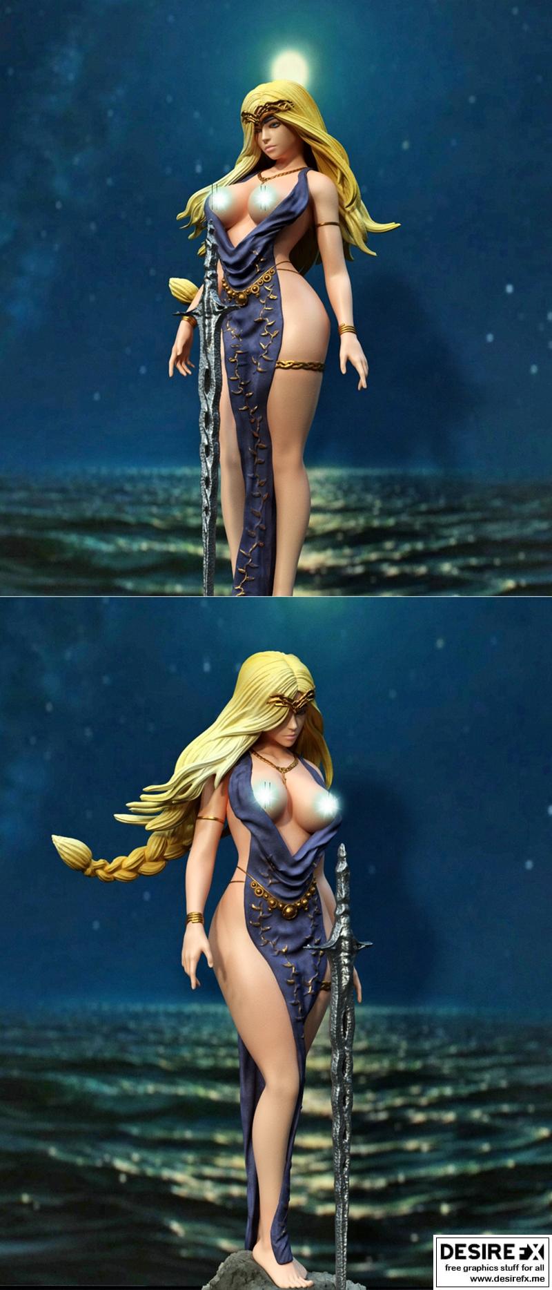Queen Marika 3D打印模型|Queen Marika – 3D Print Model STL
