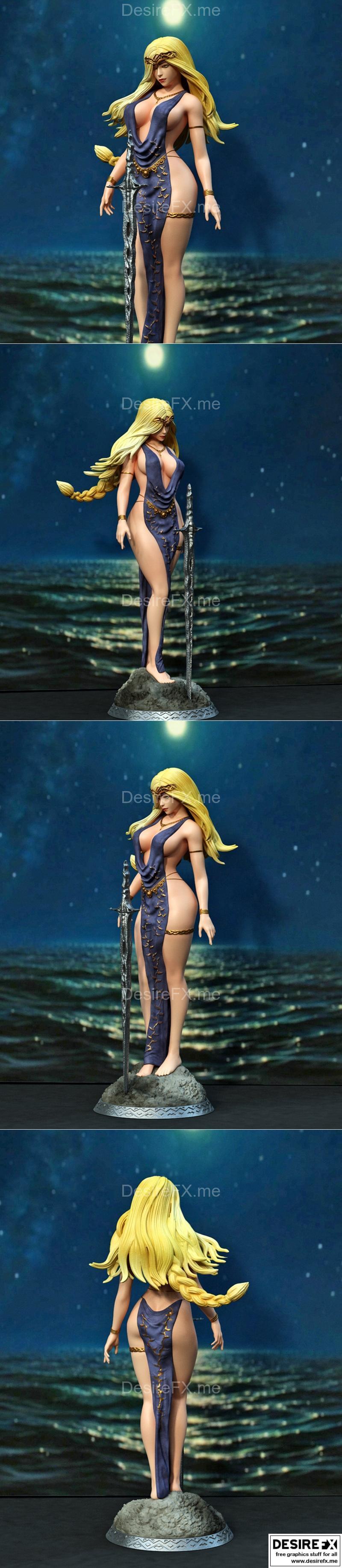 Queen Marika 3D打印模型|Queen Marika – 3D Print Model STL