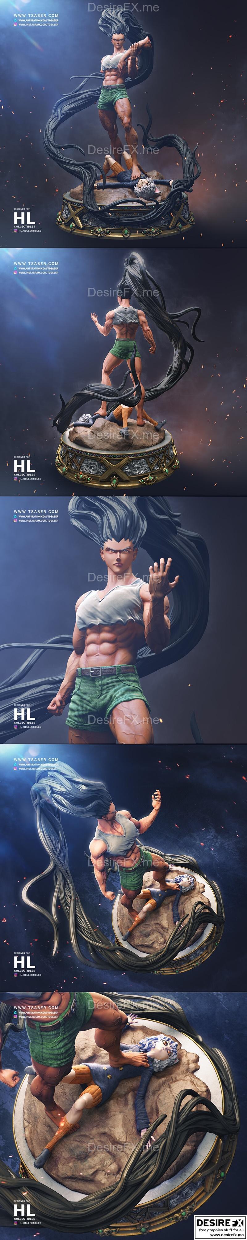 Gon Hunter 3D打印模型|Gon Hunter X – 3D Print Model STL
