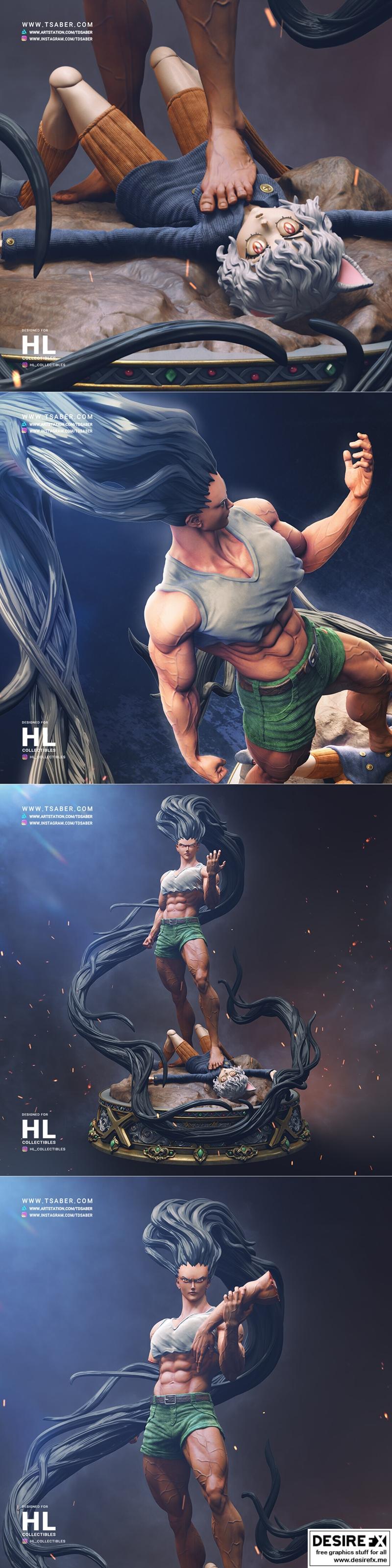 Gon Hunter 3D打印模型|Gon Hunter X – 3D Print Model STL