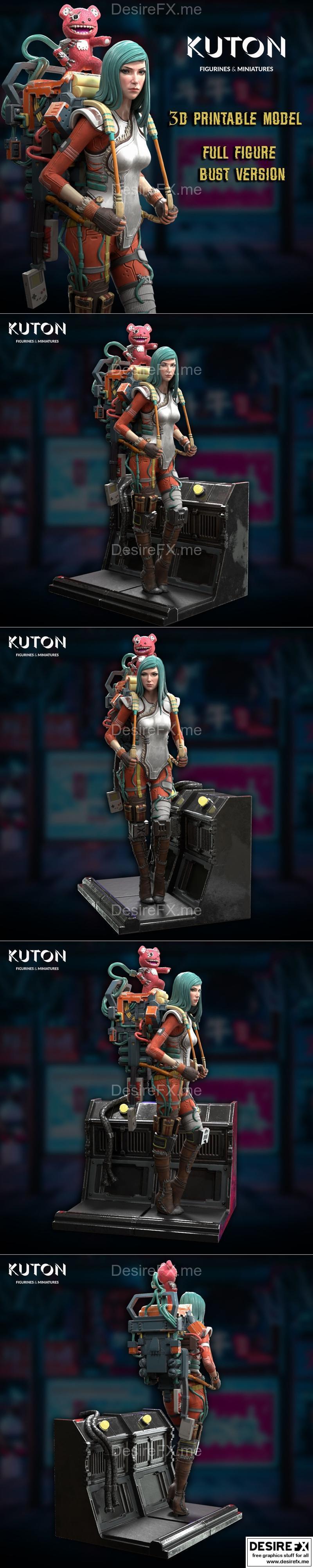 KUTON – 路和维加 – 3D打印模型|KUTON – Lu and Vega – 3D Print Model STL
