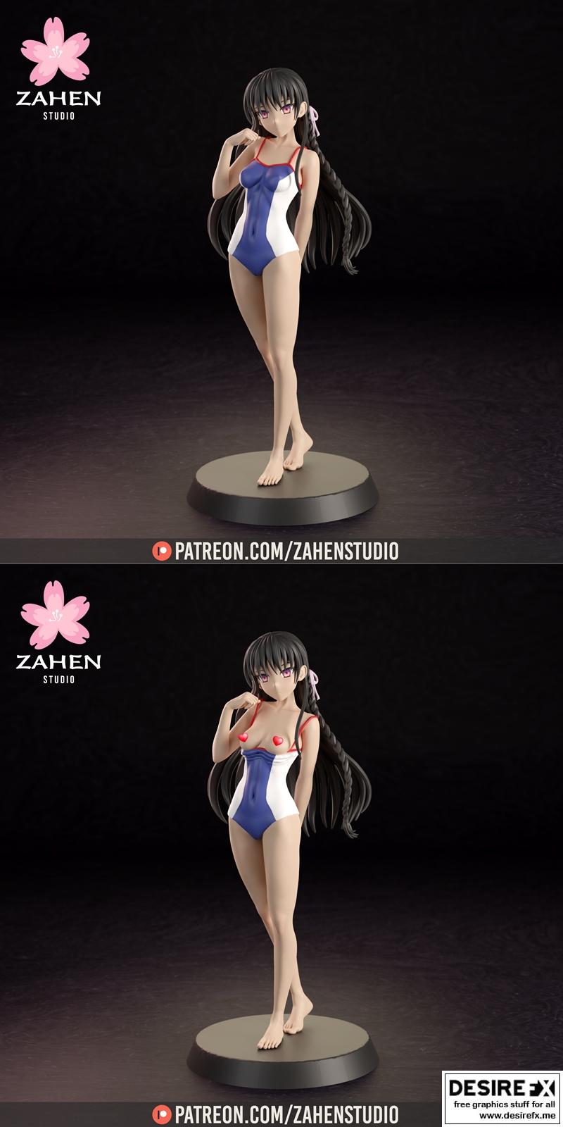 佐藤瑞奈 3D打印模型 STL|Suzune Horikita – Zahen Studio – 3D Print Model STL