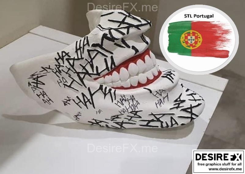 小丑哈哈 – 3D打印模型 STL|Joker Haha – 3D Print Model STL