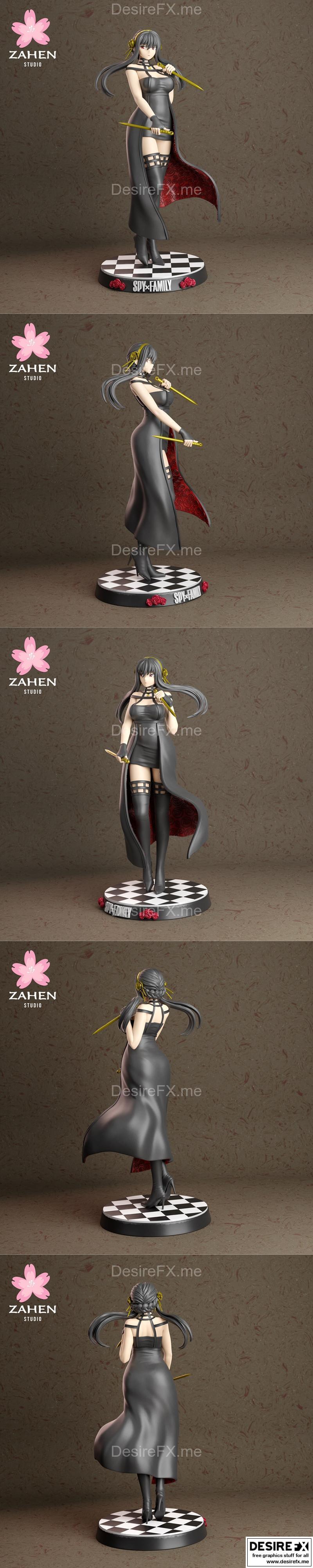 Yor Forger - Zahen Studio - 3D打印模型|Yor Forger – Zahen Studio – 3D Print Model STL