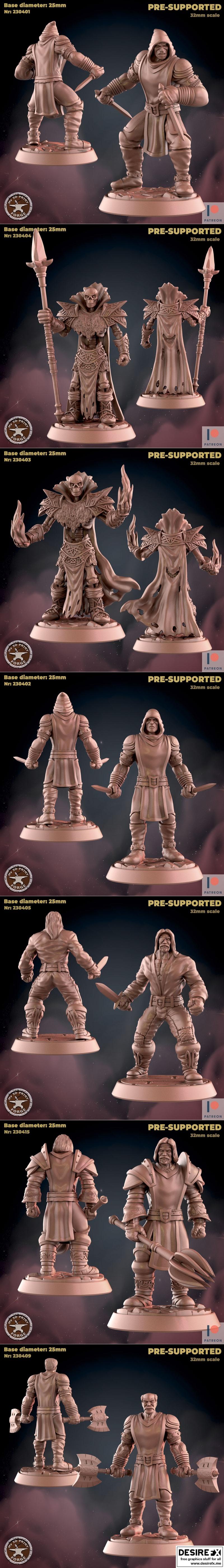 My3DPrintForge - 《Scarlet Monastery》四月2023款3D打印模型|My3DPrintForge – Scarlet Monastery April 2023 – 3D Print Model STL