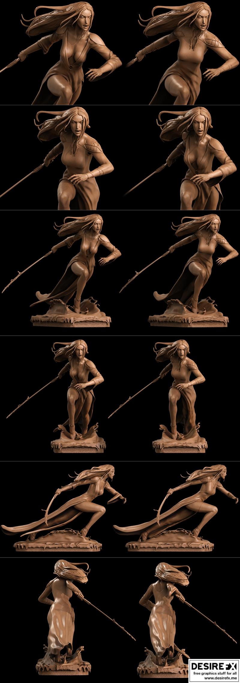 Carmilla 3D打印模型|Carmilla – 3D Print Model STL