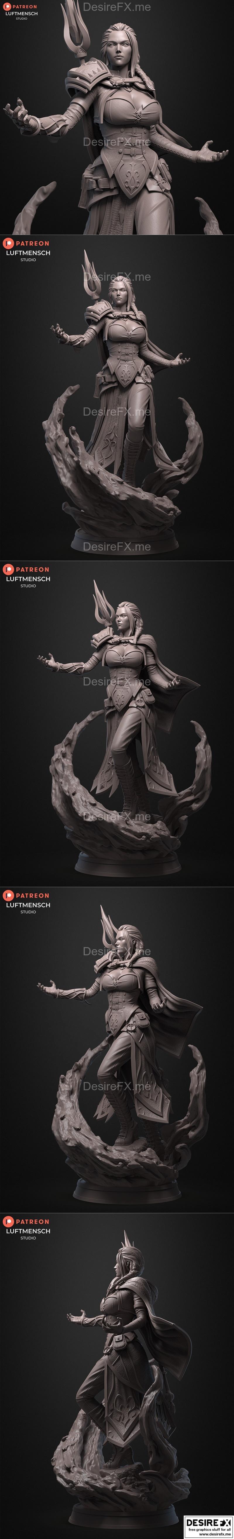 贾娜 3D打印模型 STL|Jaina – 3D Print Model STL