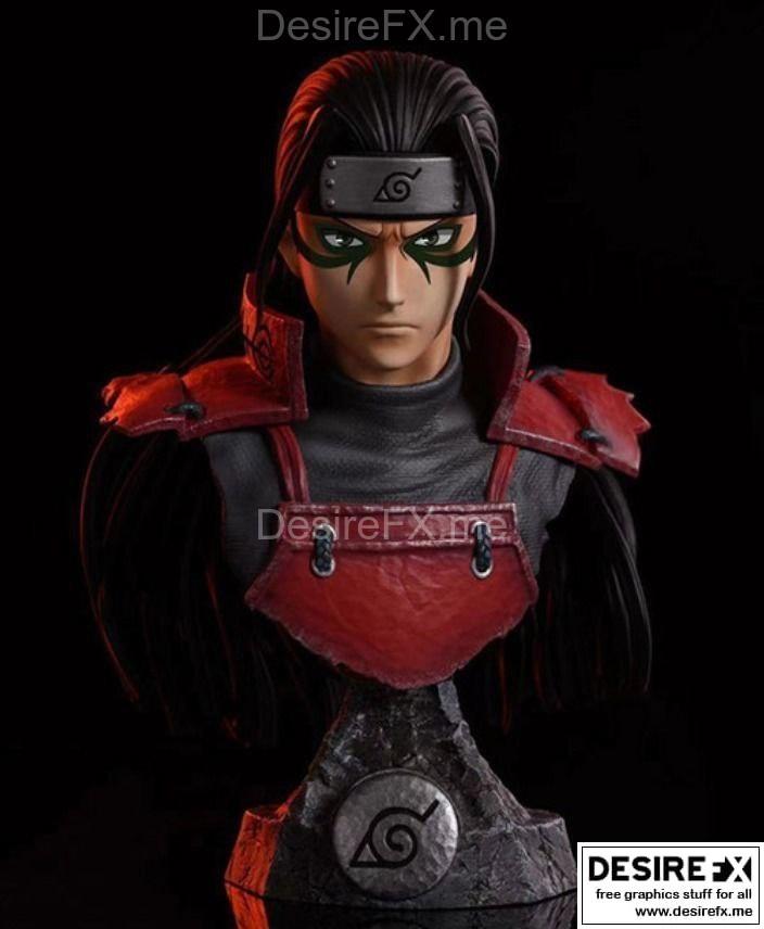 宇智波斑 3D打印模型 STL|Hashirama Bust – 3D Print Model STL