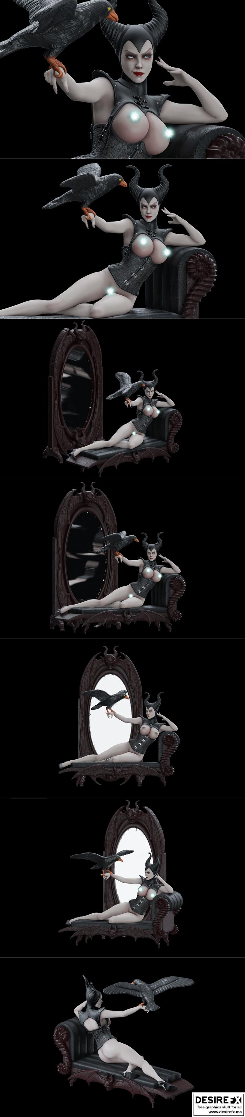 Malefica 3D打印模型|Malefica – 3D Print Model STL