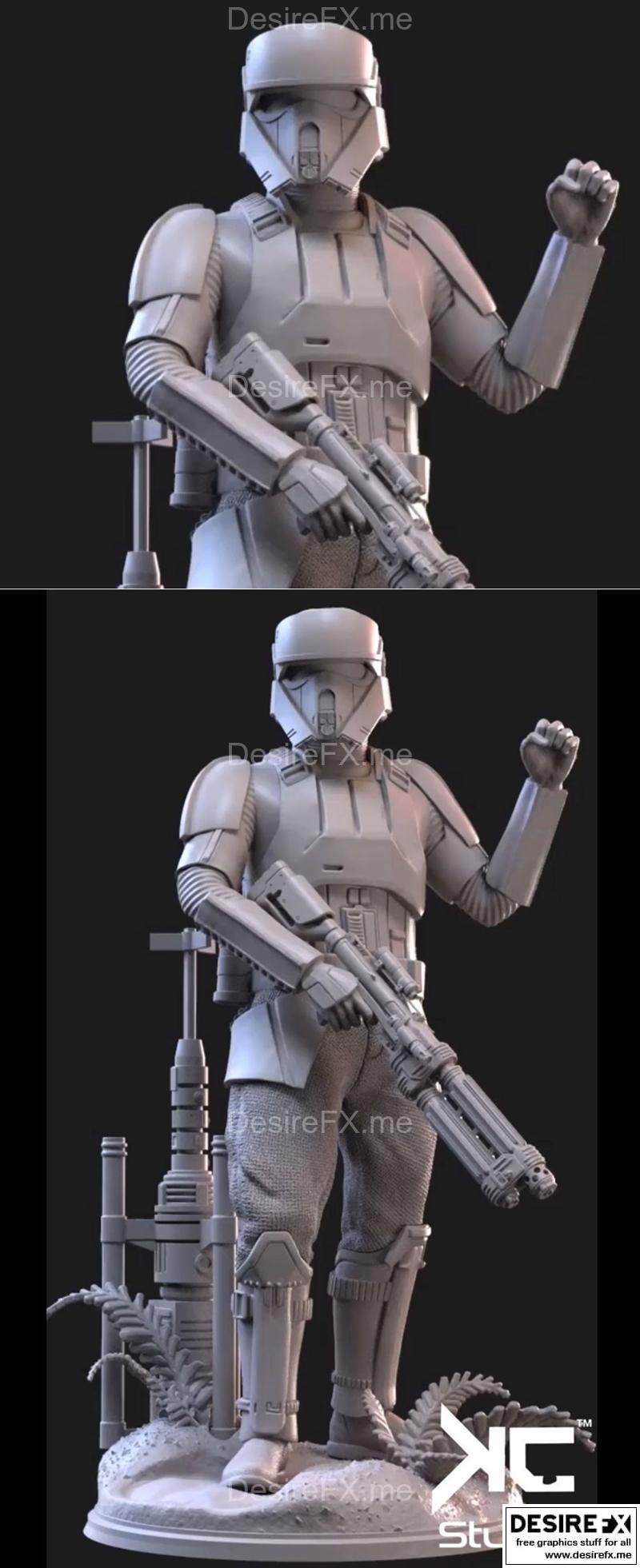 Shoretrooper - KcStudio - 3D打印模型|Shoretrooper – KcStudio – 3D Print Model STL