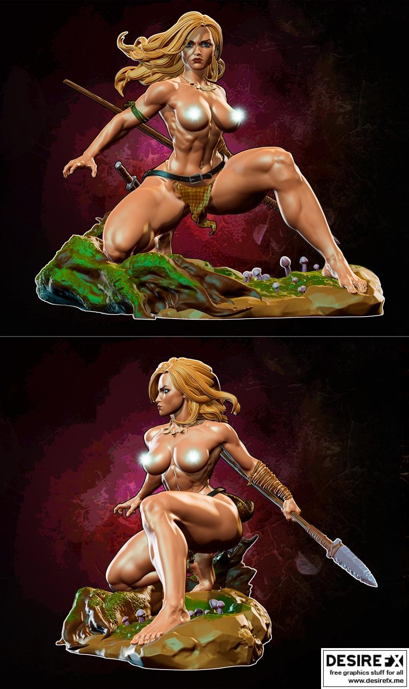 Shanna - 艺术3D打印模型|Shanna – Yan-H – 3D Print Model STL
