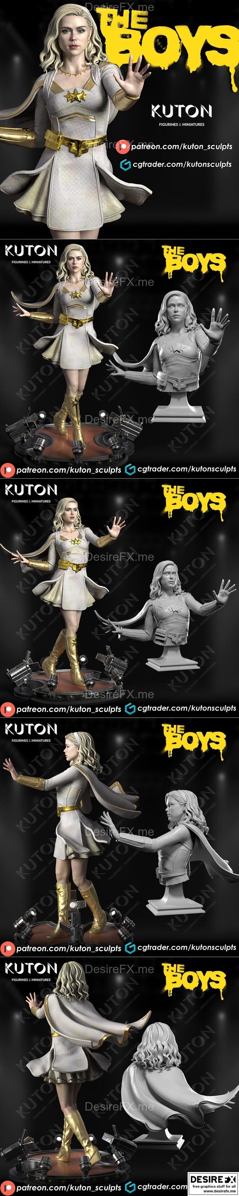 KUTON – 星光 – 3D打印模型|KUTON – Starlight – 3D Print Model STL