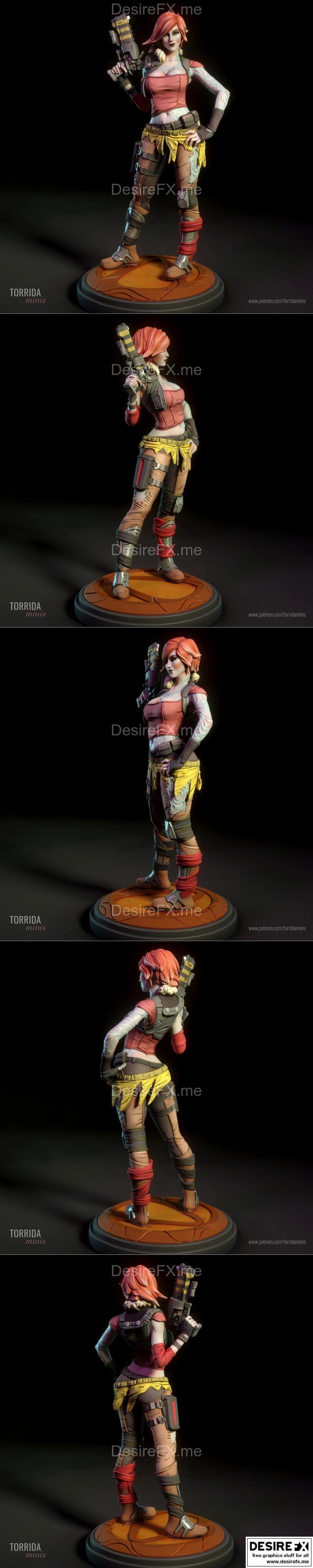 Lilith Torrida 3D打印迷你模型|Lilith – Torrida Minis – 3D Print Model STL