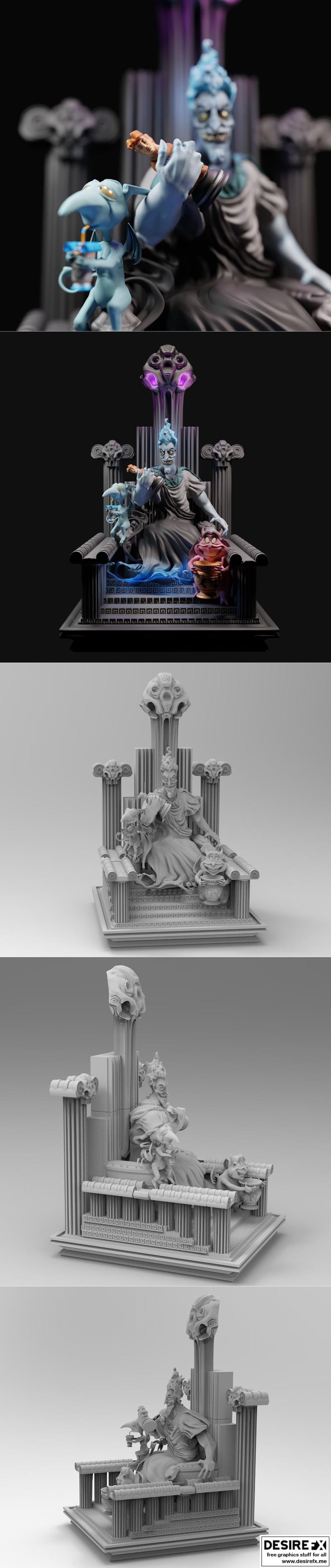 哈迪斯 3D打印模型 STL|Hades – 3D Print Model STL