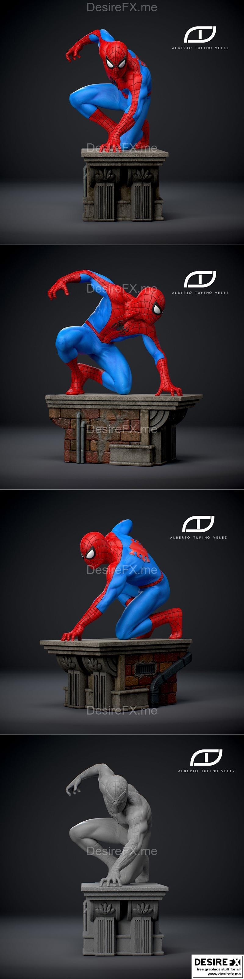 蜘蛛侠 3D打印模型|Spider Man – 3D Print Model STL