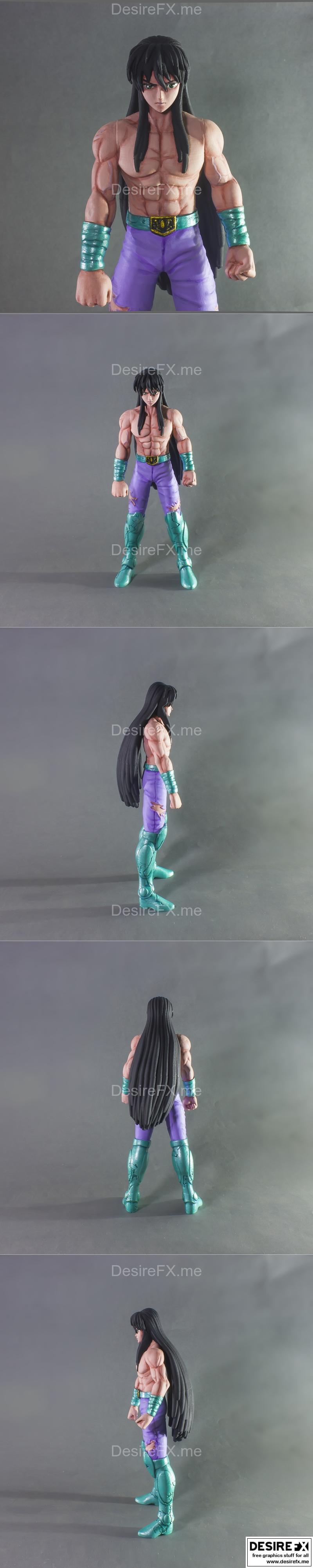 邪神战损配件套件 - 3D打印模型|Shiryu battle damaged pla kit – 3D Print Model STL