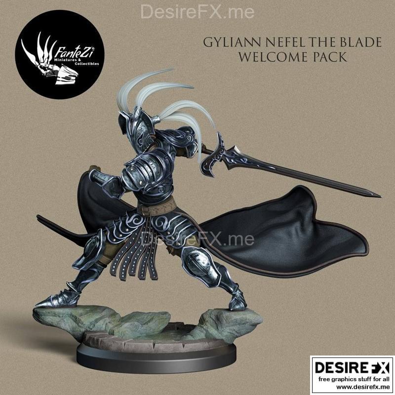 Gyliann Nefel 3D打印模型|Gyliann Nefel The Blade – 3D Print Model STL