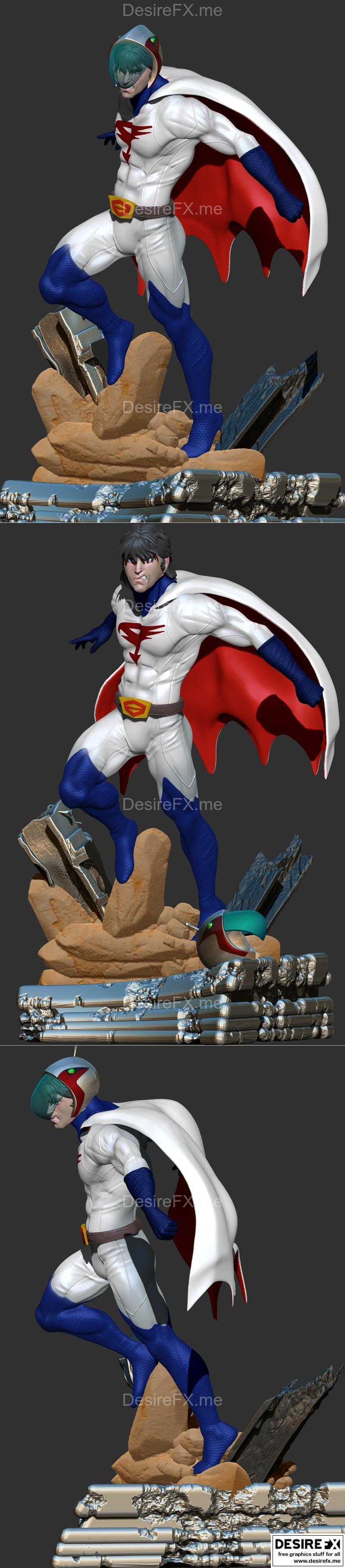 鹰人Ken——3D打印模型|Ken the Eagle – 3D Print Model STL