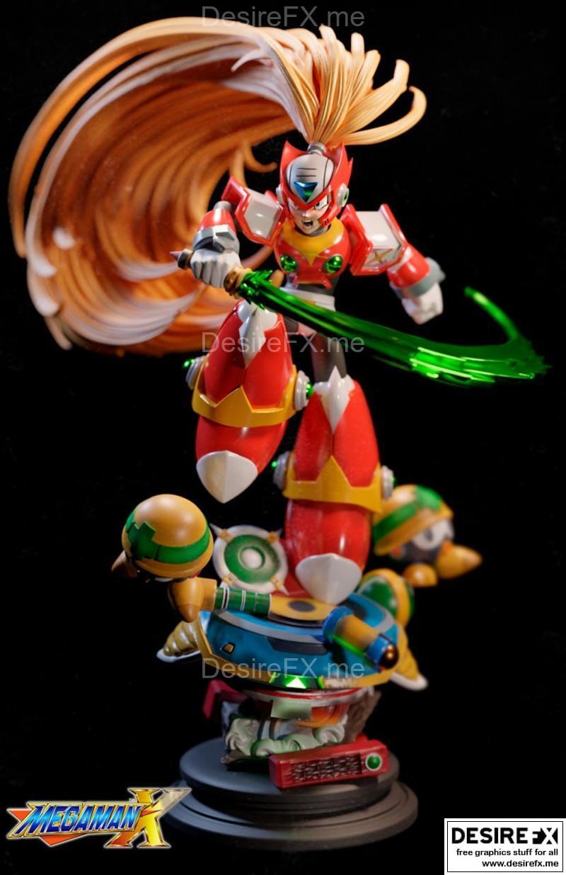 零零零曼X 3D打印模型|Zero Megaman X – 3D Print Model STL