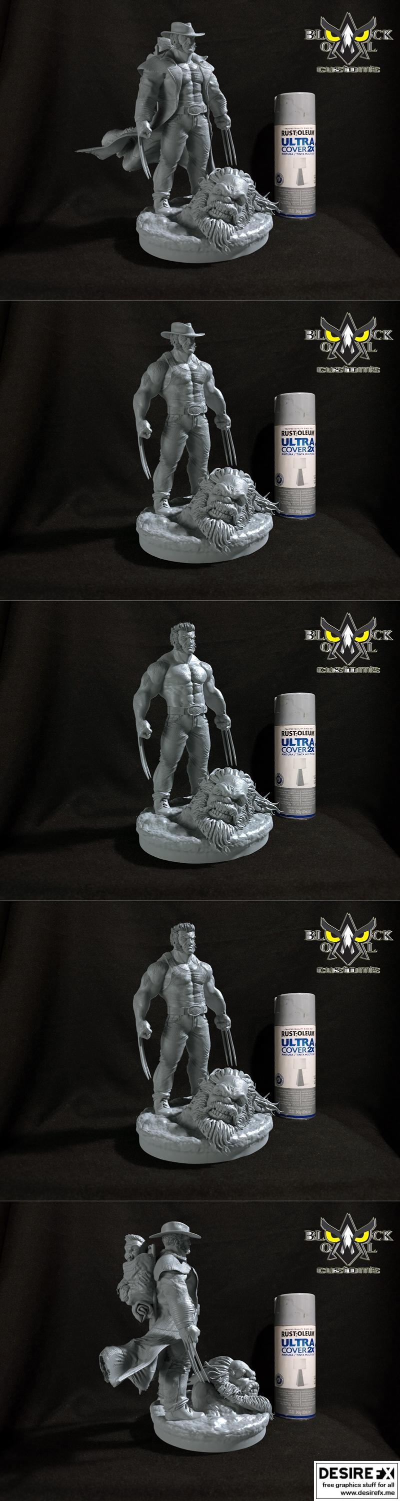 老曼·洛根 3D打印模型|Oldman Logan – 3D Print Model STL