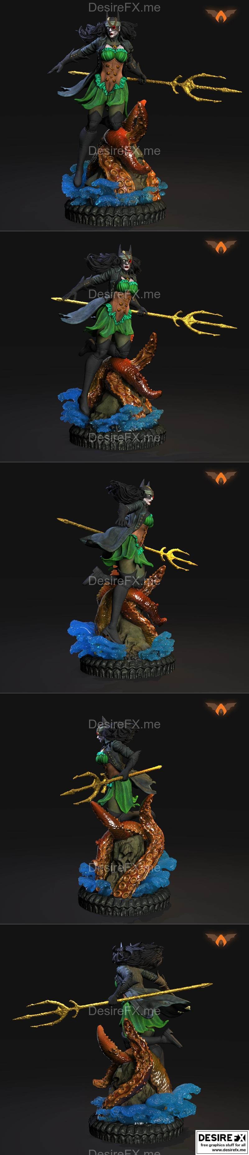 Drowned 3D打印模型|Drowned – 3D Print Model STL