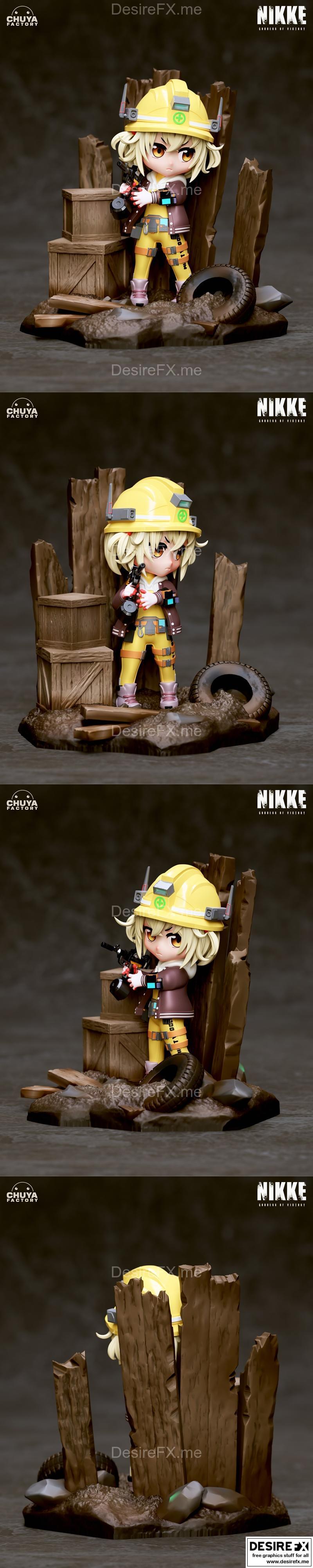 丽特 - 彩亚工坊 - 3D打印模型|Liter – Chuya Factory – 3D Print Model STL