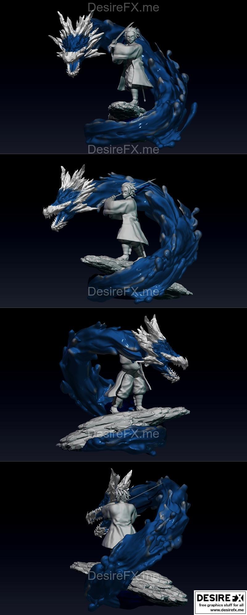 鬼灭之刃 3D打印模型|Kimetsu no Yaiba – 3D Print Model STL