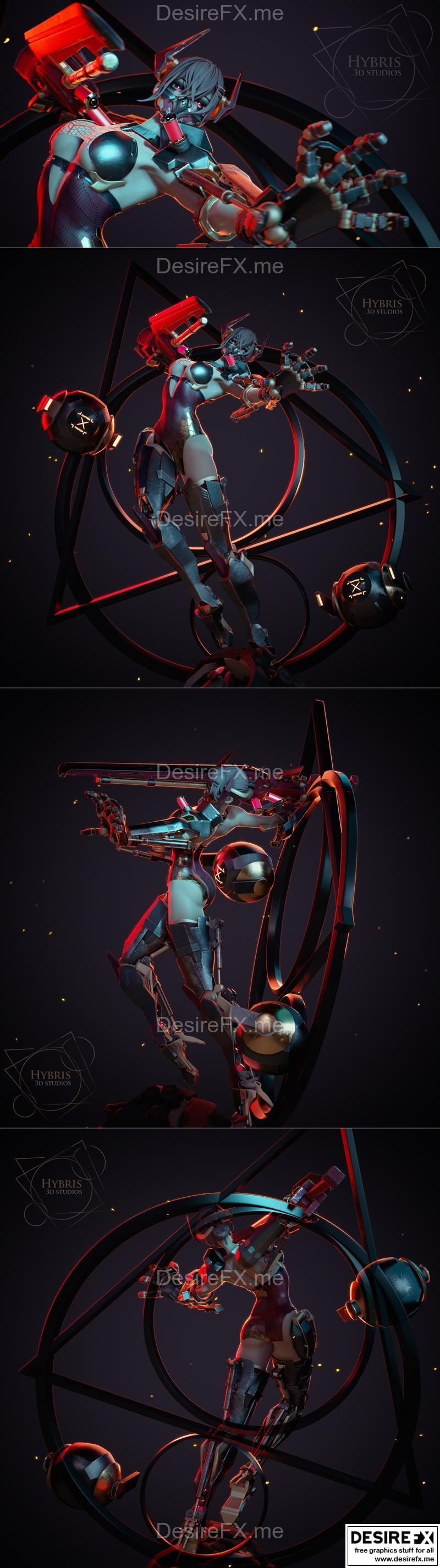 CODE红动态 - Hybris Studios - 3D打印模型|CODE Red Dynamic – Hybris Studios – 3D Print Model STL